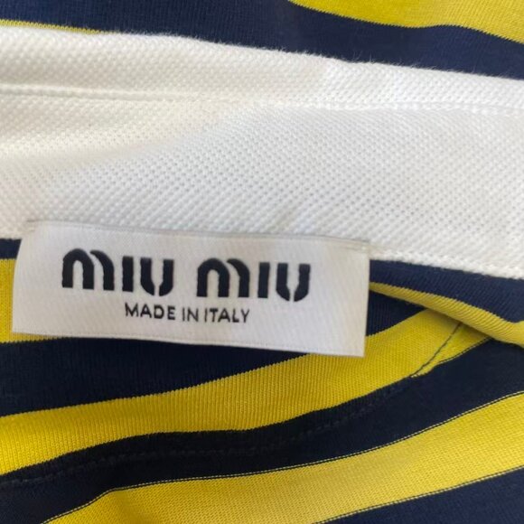 Striped Knit Polo Shirt - Picture 11 of 12